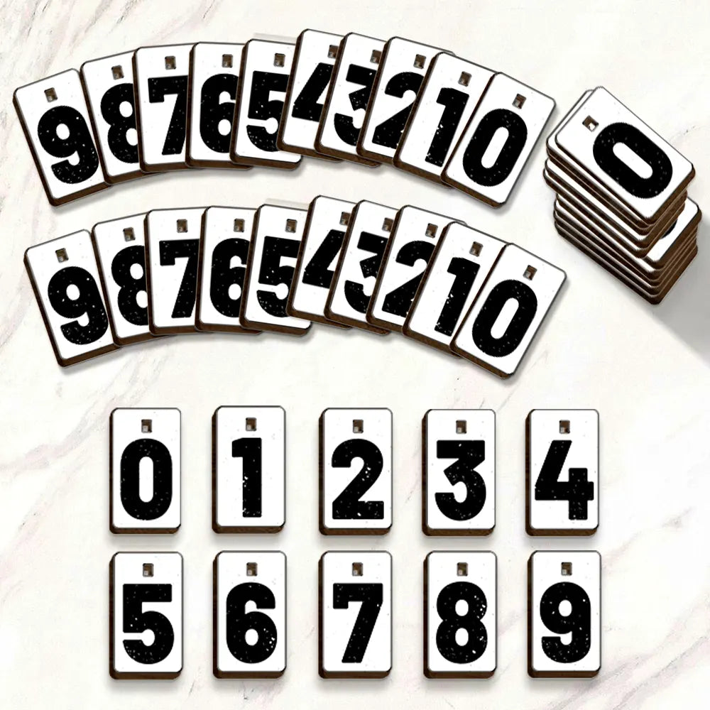 Gift For Women, Gift For Men, Gift For Yourself, Happy - Miles Run This Year - Personalized Hanging Tracker Sign