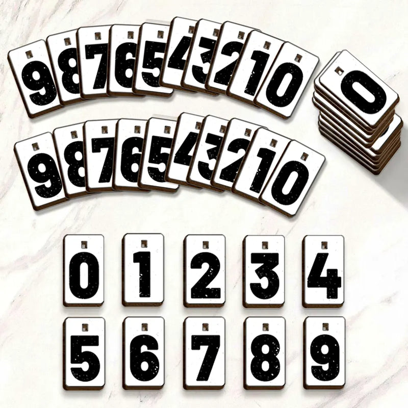 Gift For Women, Gift For Men, Gift For Yourself, Happy - Miles Run This Year - Personalized Hanging Tracker Sign