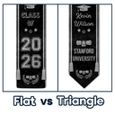 Gift For Yourself,Graduation,Happy,Gift For Daughter,Gift For Son - Mixed Two Flag Graduation - Personalized Stoles
