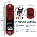 Custom Photo Going To Be The Best - Gift For Mom, Dad, New Parents - Personalized Leather Photo Keychain