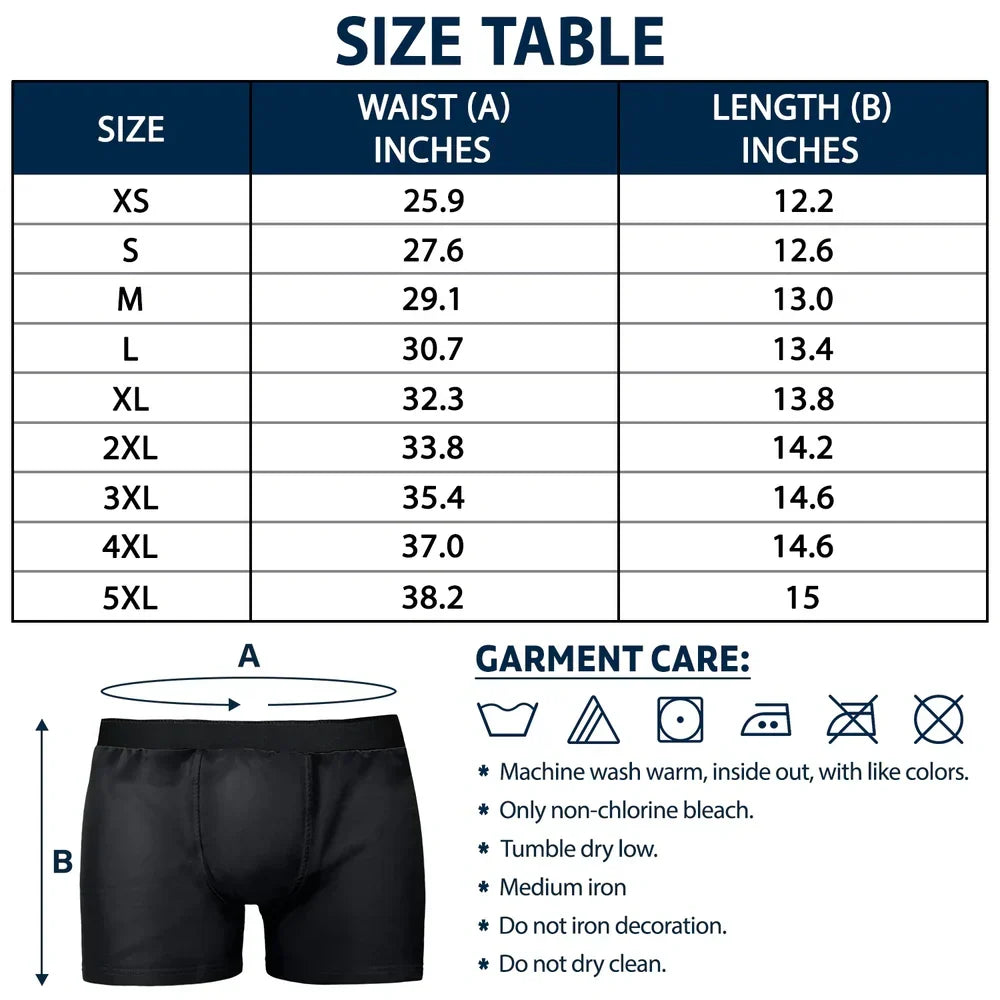 Gift For Couples,Gift For Him,Gift For Husband,Humorous,Icon,Top Market - Naughty Gift For Husband Boyfriend - Personalized I Licked It So It's Mine Men's Boxer Briefs