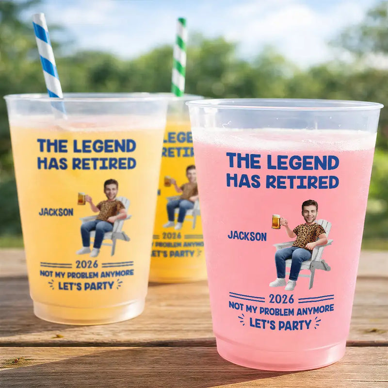 Retirement,Gift For Yourself,Gift For Women,Gift For Men,Gifts For Colleagues,Non-Eng,Photo,Vector,Humorous - The Legend Has Retired Not My Problem Anymore
