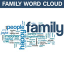 Family A Whole Lot Of Love Crossword Scrabble - Personalized 2-Layered Wooden Plaque With Stand