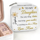 Gift For Daughter,Mom - Daughters (Adult),Gift For Women,Happy,Grandma - Grandkids,Gift For Grandkids - Mom Daughter The Only Thing Better Than Being Your Mother - Personalized Ring Dish - Personalized Jewelry Box