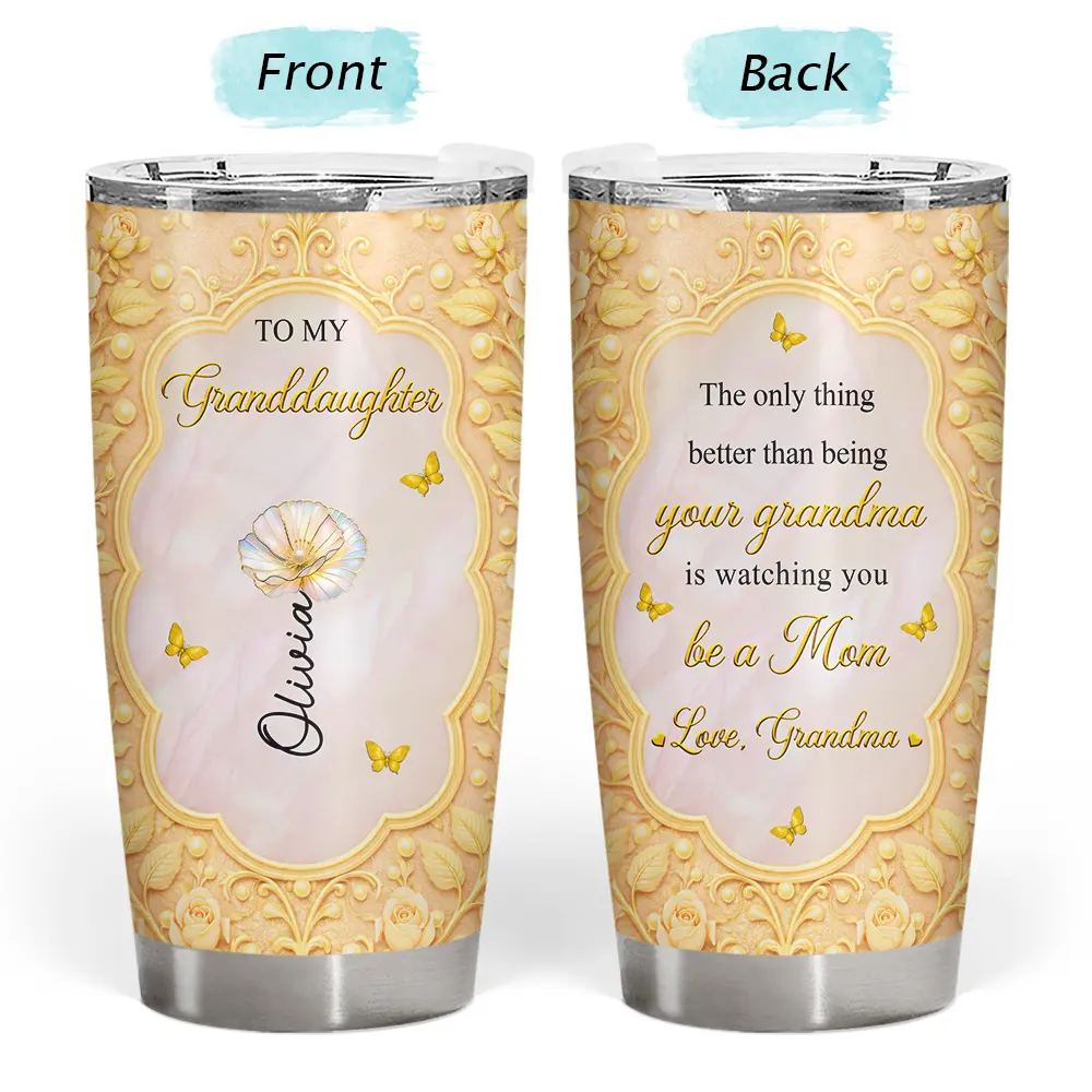 Gift For Daughter,Mom - Daughters (Adult),Gift For Women,Happy,Grandma - Grandkids,Gift For Grandkids - Mom Daughter The Only Thing Better Than Being Your Mother - Personalized Tumbler