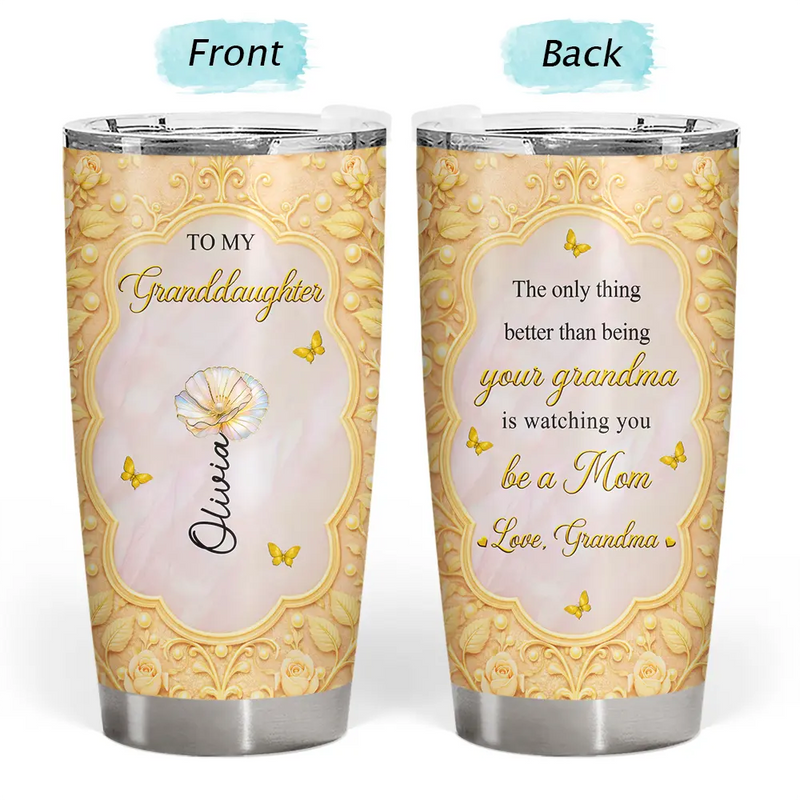 Gift For Daughter,Mom - Daughters (Adult),Gift For Women,Happy,Grandma - Grandkids,Gift For Grandkids - Mom Daughter The Only Thing Better Than Being Your Mother - Personalized Tumbler