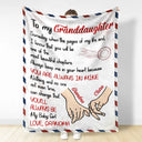 Gift For Daughter, Gift For Women, Mom - Daughters (Adult), Mom - Daughters (Young), Love, Top Market - Mom Daughter You'll Always Be My Baby Girl - Personalized Fleece Blanket, Sherpa Blanket