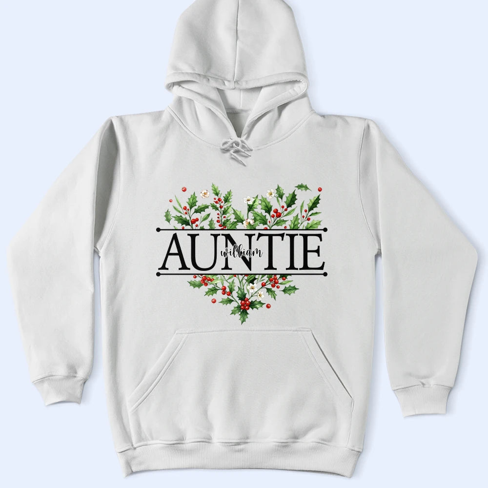 Gift For Mother,Gift For Grandma,Gift For Wife,Happy,Non-Eng,Icon - Mom Grandma Birth Flower Heart - Personalized T Shirt