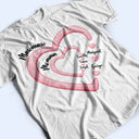 Gift For Wife, Gift For Mother, Gift For Grandma, Happy - Mom Grandma Sweethearts - Personalized T Shirt
