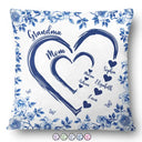 Gift For Wife,Gift For Mother,Gift For Grandma,Love - Mom Grandma Sweethearts Toile - Personalized Pillow