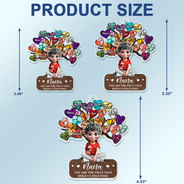 Gift For Mother,Mom,Children - Mom You Are The Piece That Holds Us Together - Personalized Acrylic Car Hanger
