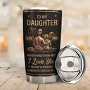 Gift For Children,Inspirational,Gift For Daughter,Vector - Mom & Daughter Son Just Do Your Best - Personalized Tumbler