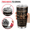 Gift For Children,Inspirational,Gift For Daughter,Vector - Mom & Daughter Son Just Do Your Best - Personalized Tumbler