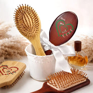 Mom's Grandma's Sweethearts - Personalized Wooden Hair Brush