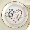 Gift For Mother,Gift For Grandma,Gift For Wife,Independence Day,Happy - Mom's Grandma's Sweethearts Independence Day - Personalized Ring Dish