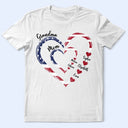 Gift For Mother, Gift For Grandma, Love, Gift For Wife, Independence Day - Mom's Grandma's Sweethearts Independence Day - Personalized T Shirt