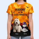 Playful,Halloween,Pet Lovers,Vector - Mommy Of Little Meowster - Personalized Full Print T Shirt