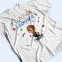 Gift For Kids,Back To School,Happy - Monogram Kid Is For - Personalized T Shirt