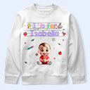 Gift For Kids,Back To School,Happy - Monogram Kid Is For - Personalized T Shirt