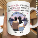 Gift For Mother,Gift For Daughter,Mom,Daughters - Mother & Daughter My Friend Today My Daughter Forever - Personalized Mug

