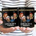 Gift For Mother, Gift For Daughter, Gift For Women, Happy, Top Market - Mother & Daughters A Bond That Can't Be Broken 3D Effect - Personalized Mug