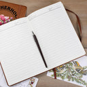 Gift For Wife,Gift For Women,Gift For Mother,Love,Happy,Vector - Motherhood Is Kingdom Work - Personalized Leather Journal