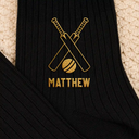 Football (Soccer), Gift For Yourself, Playful, Icon - Multiple Sports Icon Choices - Personalized Embroidered Socks