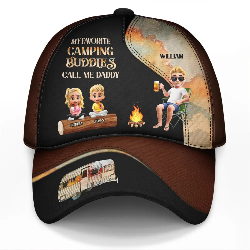 My Favorite Camping Buddies - Personalized Classic Cap