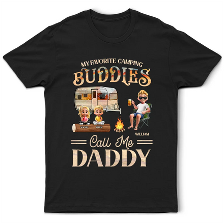 My Favorite Camping Buddies - Personalized T Shirt