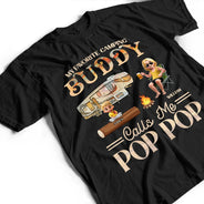 Gift For Father,Dad,Daughters,Sons,,Children,Dad's Hobby,Camping - My Favorite Camping Buddies - Personalized T Shirt
