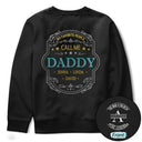 Gift For Grandpa,Humorous,Custom Text - My Favorite People Call Me Grandpa Dad Vintage Label - Personalized T Shirt