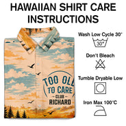 Top Market,Humorous,Gift For Yourself,Summer,Retirement,Custom Text - My Give A Damn Is Broken - Personalized Hawaiian Shirt