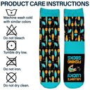 Gift For Yourself,Fishing,Gift For Men,Happy - My Lucky Fishing Socks - Personalized Socks