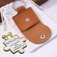 Family,Parents,Gift For Grandparents,Memorial,Sad - My Missing Piece Memorial - Personalized Wooden Pocket Hug