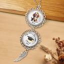 Graduation,Gift For Yourself,Gift For Bestie,Gift For Girlfriend,Cat Mom,Pet Mom,Dog Mom - My Mom Graduated - Personalized Photo Pendant Charm