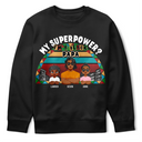 Gift For Husband,Gift For Yourself,Gift For Men,Gift For Grandpa,Gift For Father - My Superpower? I'm A Black Dad! - Personalized T Shirt
