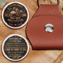 My Wife My Husband My Soulmate My Everything - Personalized Leather Pocket Hug