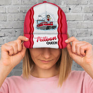 Boating Pontoon Queen Tritoon Queen - Gift For Pontooning Lovers, Lake Lovers, Travelers - Personalized Classic Cap