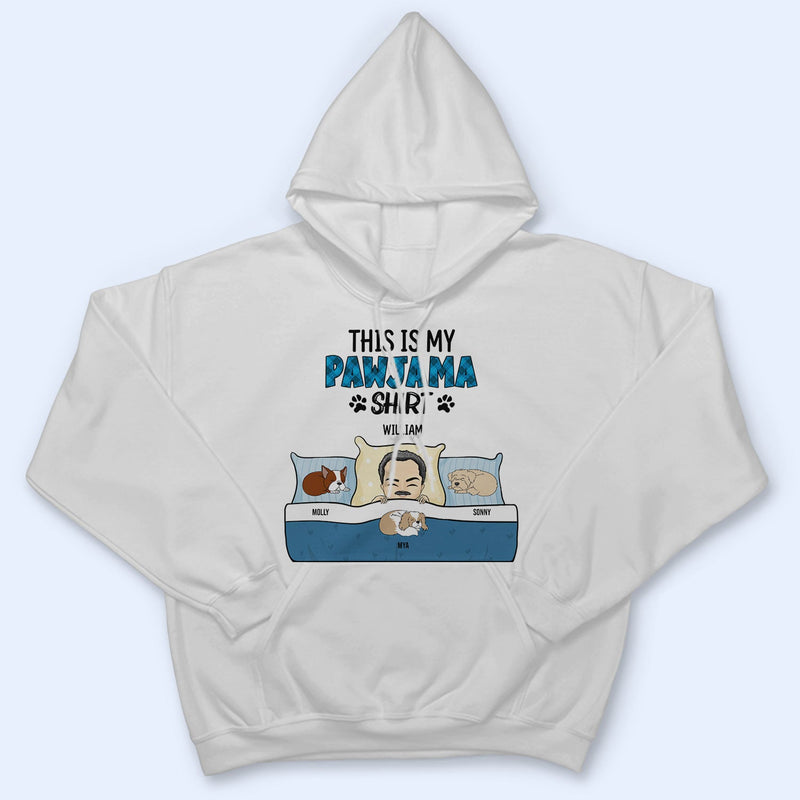 This Is My Pawjama Shirt - Gift For Dog Lovers, Dog Moms, Dog Dads - Personalized T Shirt