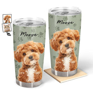 Custom Photo Your Pet - Gift For Dog Lovers, Cat Lovers - Personalized Tumbler