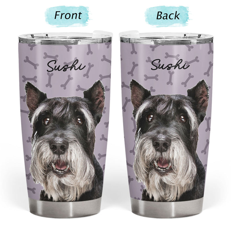 Custom Photo Your Pet - Gift For Dog Lovers, Cat Lovers - Personalized Tumbler