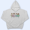 Mama's Sweet Candy Hearts - Birthday, Loving Gift For Mother, Mom, Grandma, Grandmother - Personalized T Shirt