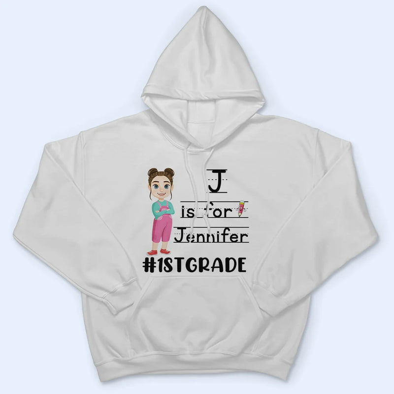 First Day Of School - Personalized T Shirt