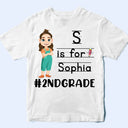 First Day Of School - Personalized T Shirt