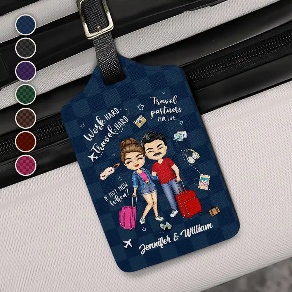 Travel Partners For Life - Personalized Luggage Tag