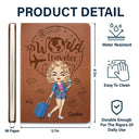 World Traveler - Personalized Leather Journal