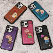 Gift For Yourself, Gift For Women - Birth Month Flowers Bloom Where You're Planted Women - Personalized Leather Flip Wallet Phone Case