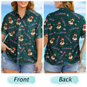 America 250th, Beach, Summer, Gift For Men, Gift For Yourself, Sarcastic, Icon - Funny Chicken F-Caw-F 250 Years Of Freedom - Personalized Hawaiian Shirt