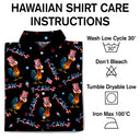 America 250th, Beach, Summer, Gift For Men, Gift For Yourself, Sarcastic, Icon - Funny Chicken F-Caw-F 250 Years Of Freedom - Personalized Hawaiian Shirt