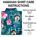 Custom Photo, Beach, Summer, Family, Playful, Remove BG Photo - Custom Photo Tropical Leaves Funny Family Pet Friend - Personalized Hawaiian Shirt